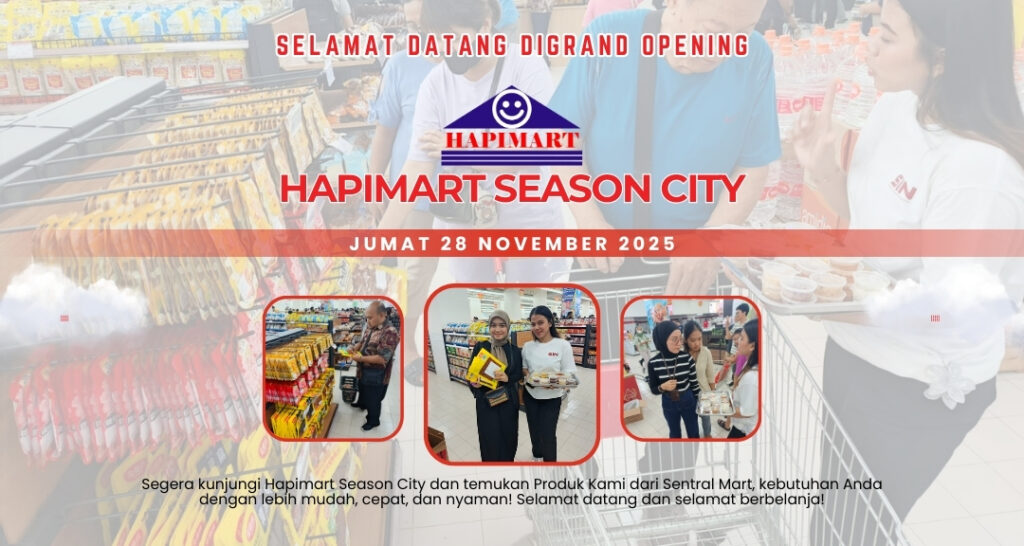 Grand Opening Hapimart Season City: Pembukaan yang Meriah dan Penuh Kejutan